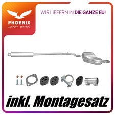 Volvo S60 I 2.0 2.3 2.4 T Turbo 2.4TD Mittel+Endschalldämpfer Auspuffanlage