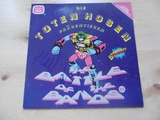 Die Toten Hosen Autogramme signed EP-Cover 12" "The Battle of the Bands" Vinyl