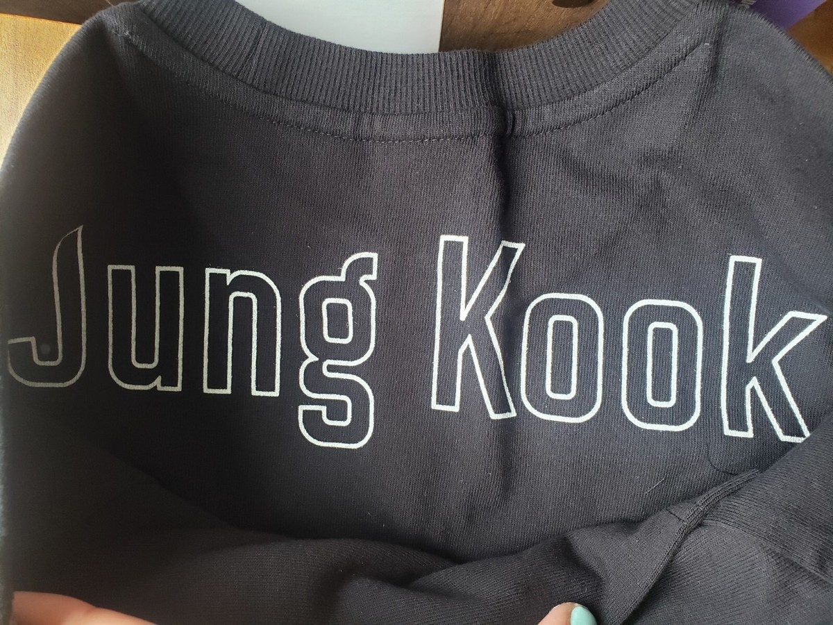 BTS Official T-Shirt TEAM Jungkook version, size M *NEW* | eBay