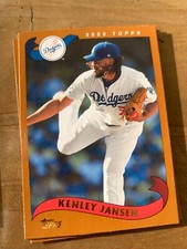5x KENLEY JANSEN 2020 Topps Baseball BASE LOT (2002 style) #209