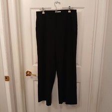 EUC Coldwater Creek Slacks Trousers Pants Women's Size P10 Black