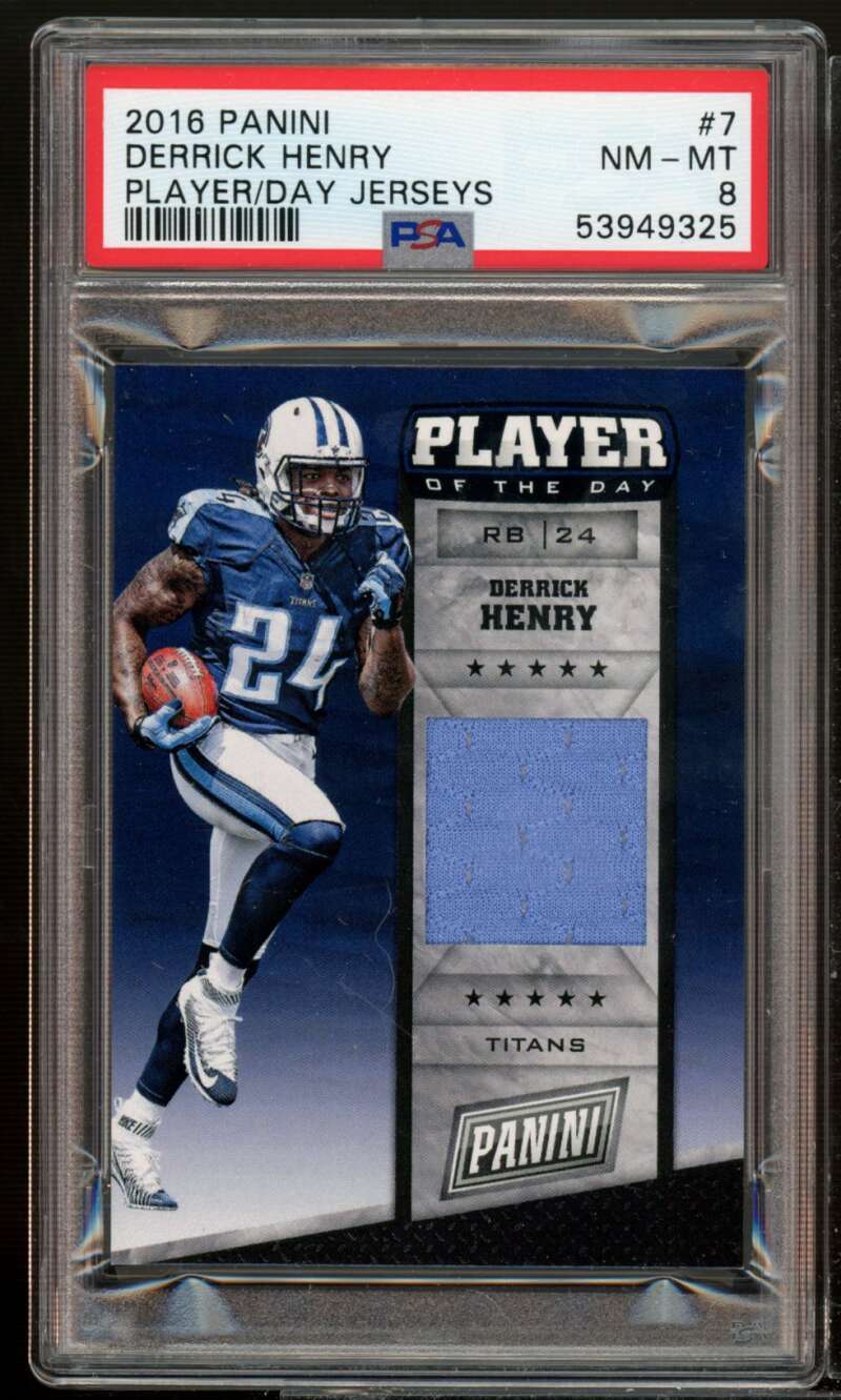 Derrick Henry Panini Player of the Day Jerseys #7 Base