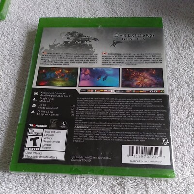 Darksiders Genesis - Microsoft Xbox One Brand New Sealed Video