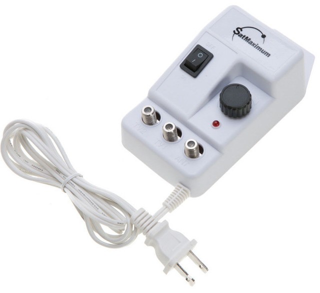 36dB Cable TV Antenna Booster Signal Amplifier 36dB HDTV AMP Range