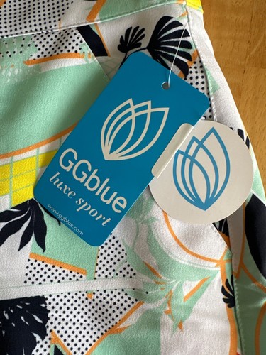 GGblue luxe sport skirt SKORTS shorts NWT Size 8 Carter Peace Colors! Ret. $88 - Picture 2 of 10