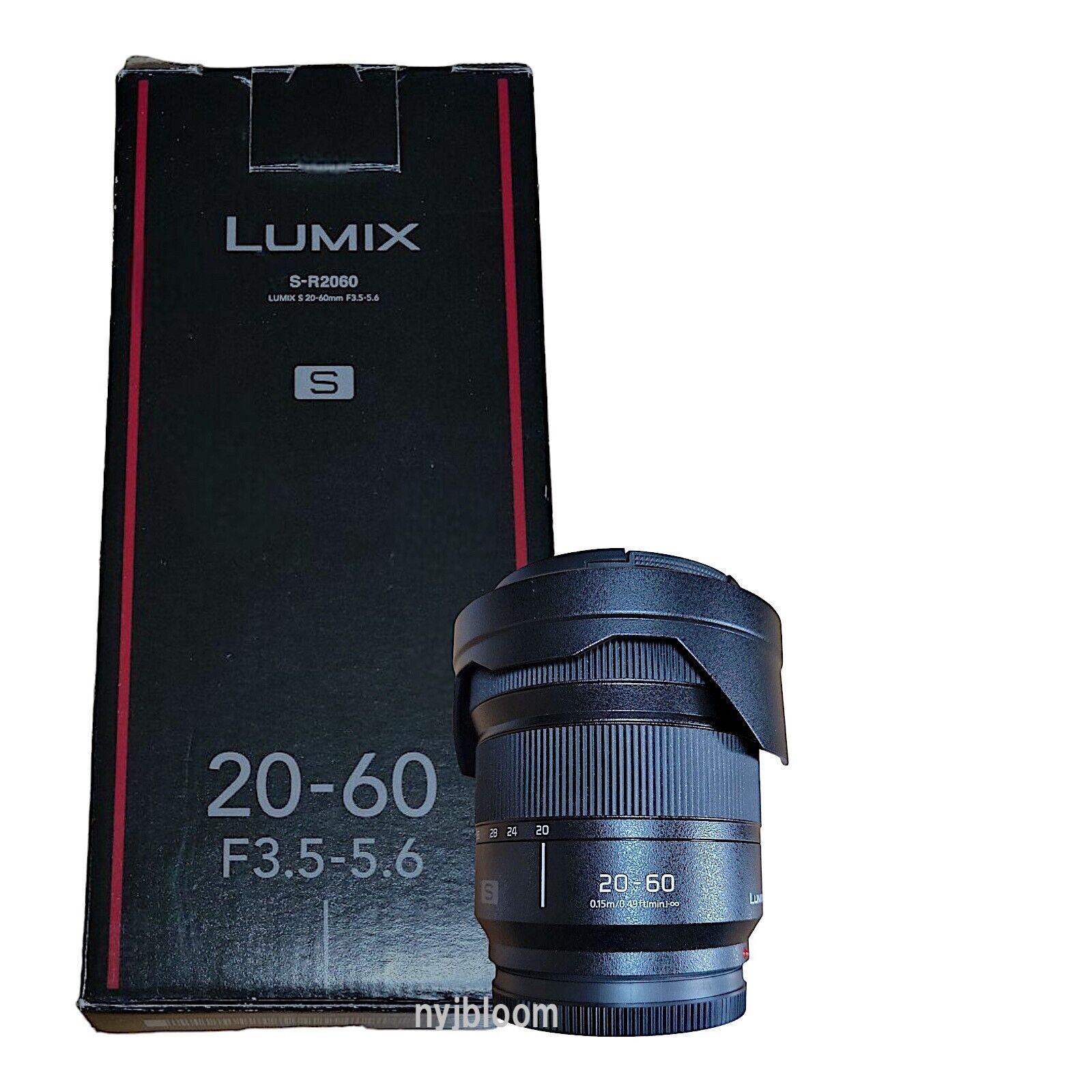 New PANASONIC Lumix S 20-60mm f/3.5-5.6 Lens (S-R2060) Leica L Mount