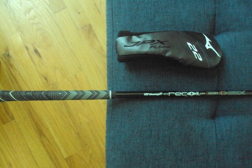New Mizuno JPX Fli-Hi 22 deg hybrid Recoil ESX Dart 50g F1 ladies 38.5" w/hc - Picture 2 of 4