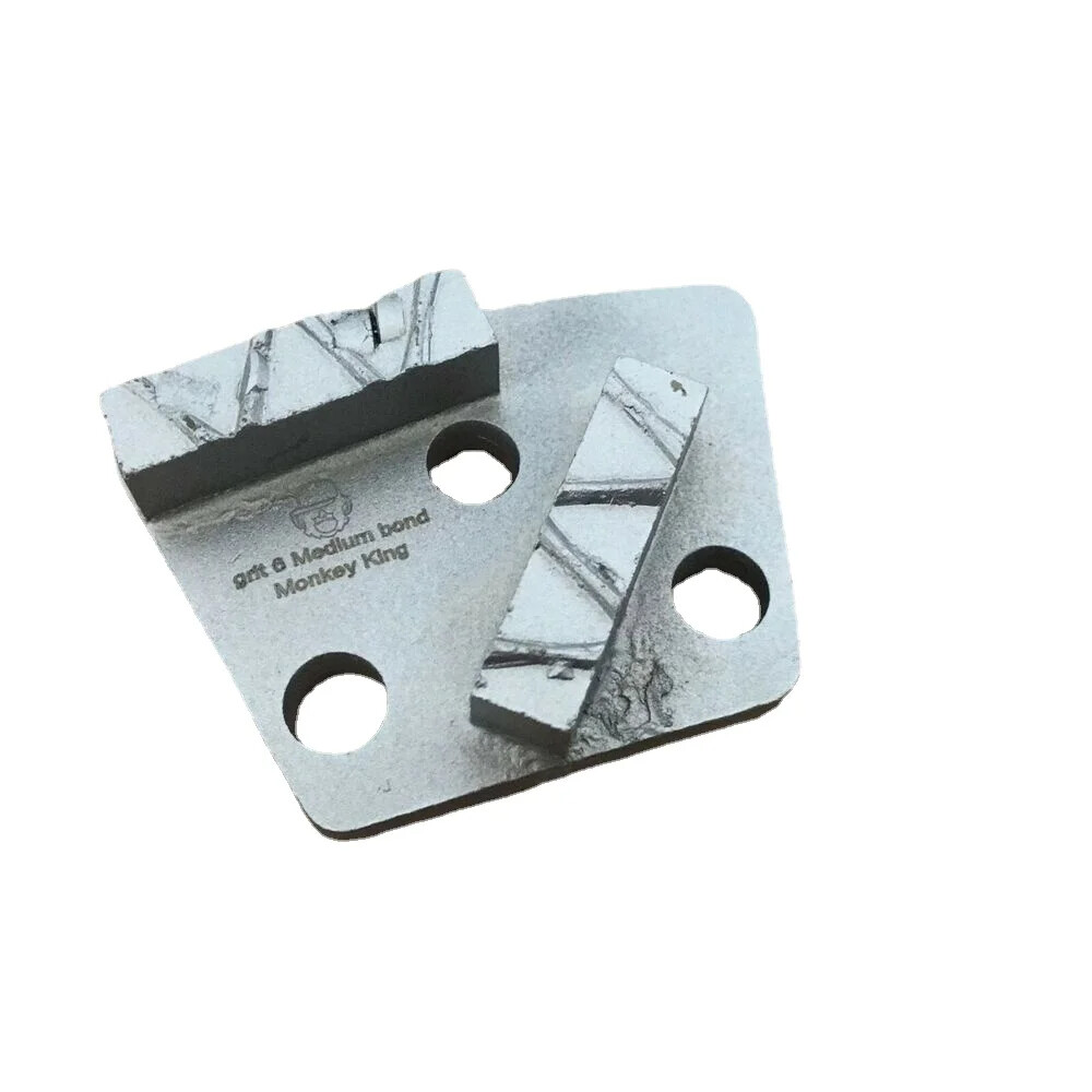 Trapezoid Metal Diamond Concrete Grinding Scraper for Grinder Grit 6 ...