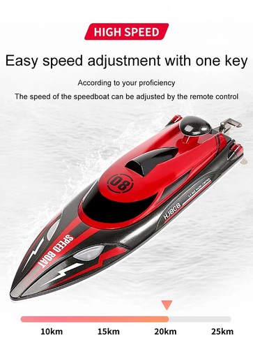 High Speed Remote Control Racing Ship Water Boat Children Model 2.4Ghz 25km/hour - Picture 20 of 23