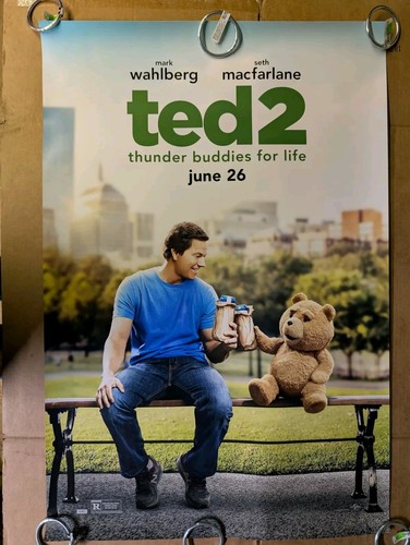 Ted 2 Original Comedy Poster | 27x40 | Rolled | DS | Used With Date 