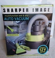 NEW SHARPER IMAGE mulitfunction wet  dry auto vacuum 12v motor, FOR Car Boat RV