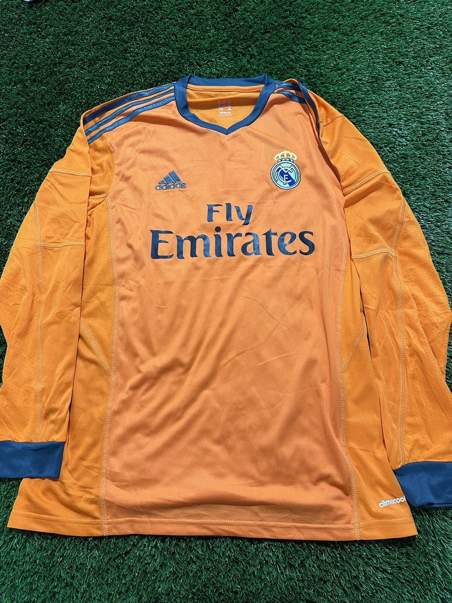 ウェア Real Madrid 13/14 long sleeve jersey L Real Madrid 2013-14 Third Long Sleeve Soccer Jersey RONALDO
