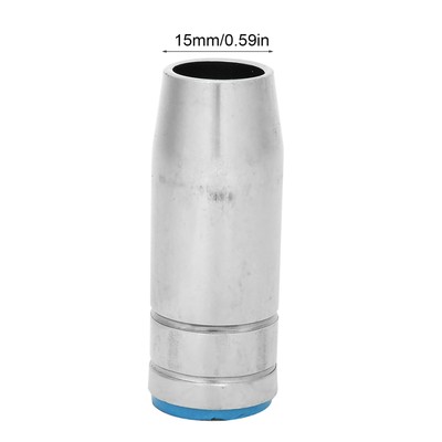 5x Gas Nozzle Conical Gas Nozzle 15mm for Binzel MB 25AK MIG MAG Welding Torch