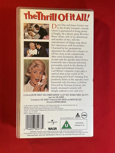 The Thrill Of It All!l VHS Video Tape - Picture 2 of 3