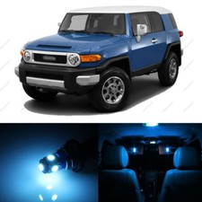 8 X Ice Blue Led Interior Lights Package For 2007 - 2014 Toyota Fj Cruiser Tool