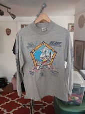 Vintage Made In USA Long Island New York 1990s Long Sleeve Pullover Size M