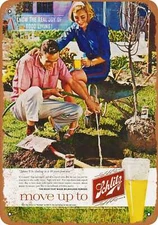 METAL SIGN - 1965 Ferrari 250 Uses Shell Gas - Vintage Look Reproduction