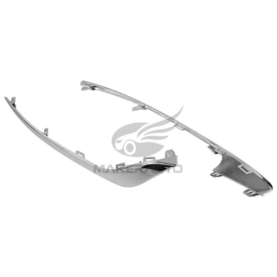 Par de luces antiniebla cromadas para parachoques delantero Ford Fusion 2019-20 Foto 4 de 4