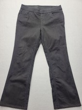 D&CO Women's Jeans Large Black Wide Leg Dark Wash