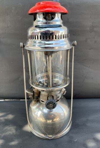 Lámpara linterna de presión de súper queroseno vintage Petromax Rapid 829/500 Cp, Alemania - Imagen 1 de 24