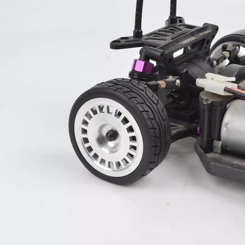 Aluminum Rally Dish Wheels 26mm for Tamiya TT-02 MF-01X 1/10 On-Road Car 51021 - Picture 8 of 12