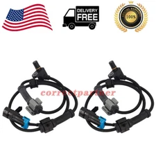 2pcs ABS Speed Sensor Cable Harness Fit For GMC Chevrolet FRONT Wheel Left Right