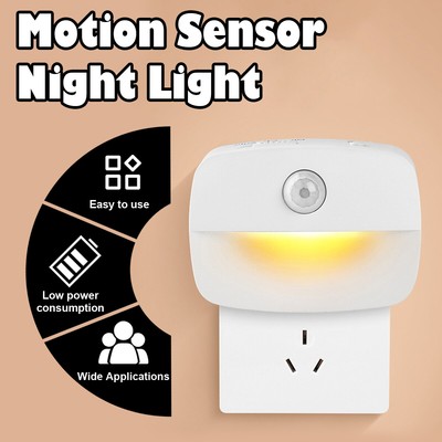 Portable Led Night Light Sensor Lamp Bedside EU US Plug Bedroom light Automatic