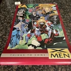 Vintage ! THINGS TO COME X-MEN POSTER 22x34 * JIM LEE * 1992 * MARVEL COMICS