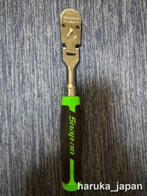 Snap-on FHF100G grün 3/8'' Antrieb Soft Grip Flex Ratsche [unbenutzt]