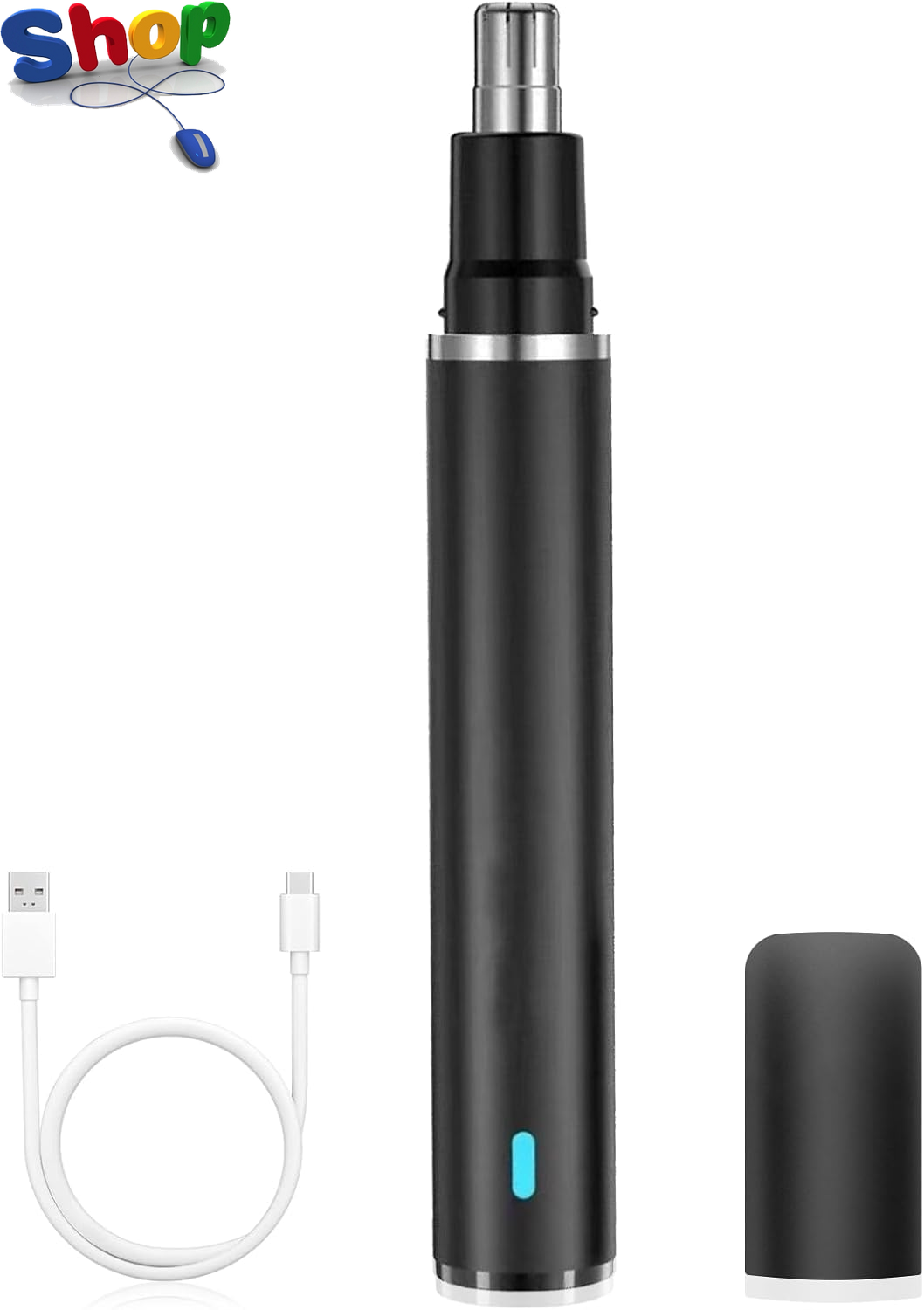 Rechargeable Nose Hair Trimmer for Men and Women, Nasal Hair Trimmer for Home Us