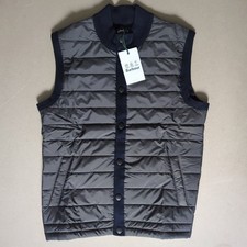 Image of Barbour Men's Essential Gilet, Size Small Body-Warmer, Grey Brand New With Tags