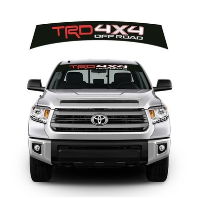 Auto Windschutzscheiben Aufkleber TRD 4x4 Offroad Style Toyota Tundra