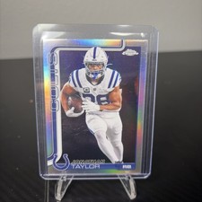 2025 Topps Chrome Jonathan Taylor, Silver Refractor
