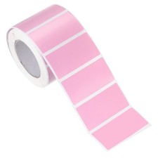 500Pcs Rectangular Color Coding Labels, 2"x1" Labels Sticker Roll, Pink