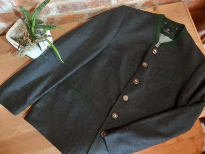Hammerschmid Trachten Sakko Janker Jacke Leo anthrazit Herren Gr. 102 106 110