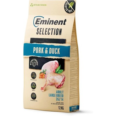 Eminent Selection Adult Large Breed 12kg Schwein/-Entefleisch | Verdauung, Fell
