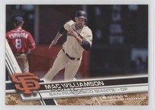2017 Topps Memorial Day Camo 18/25 Mac Williamson #683 0b0