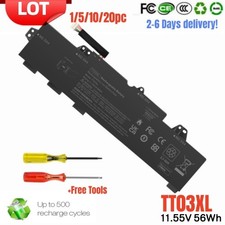 LOT 1-20PC TT03XL Battery For HP EliteBook 755 G5 /850 G5 G6/ZBook 15U G5 G6