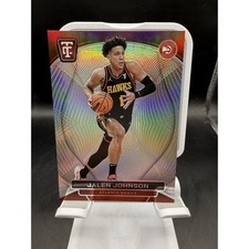 2025 Panini Totally Certified Jalen Johnson Atlanta Hawks Silver Mirror