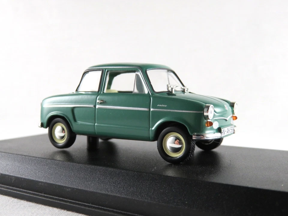 Norev 831004 NSU Prince III (1960-1962) in verde 1:43 mai usato/confezione originale - Immagine 2 di 4