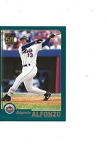 2001 TOPPS METS 3B EDGARDO ALFONZO