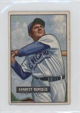 1951 Bowman Smoky Burgess (Forrest on Card) #317 Rookie RC 2s2. rookie card picture