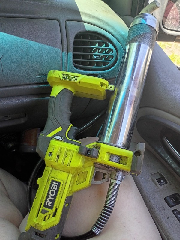 Ryobi ONE+ Cordless Caulking Gun for Caulk/Sealant, Green/Black
