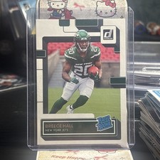 Breece Hall - 2022 Donruss Rated Rookie - #314 Rookie (RC) - New York Jets
