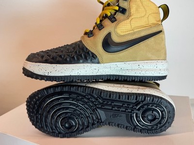 Nike Lunar Force 1 Duckboot Metallic Gold Größe  38 /  UK 5 WIE NEU