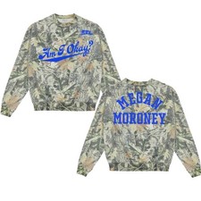 Megan Moroney Am I OKay  Camo Crewneck All Over Printed Sweatshirt 3D
