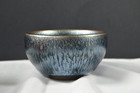 Signed Jian Zhan Tea Cup, Tenmoku Silver Black Glaze with original locked box — photo 9