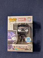 Funko Pop! Disney 100 Marvel Black Panther 1187 Funko Shop Exclusive Bobble Head
