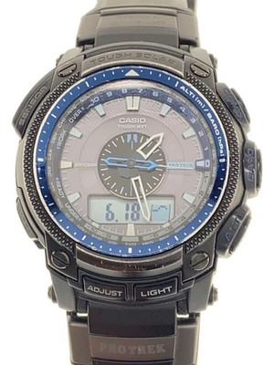 CASIO Solar Watch PROTREK Digital Analog Blue Black PRW 5000Y From Japan