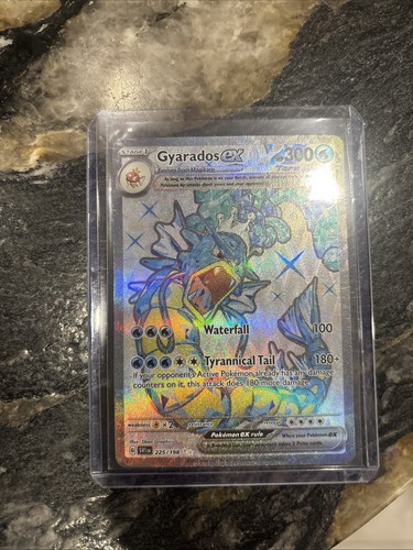Pokémon Gyarados EX Ultra Rare Full Art SV Scarlet & Violet 225/198 , 128